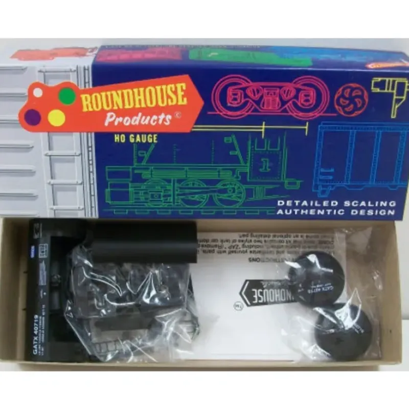 Roundhouse 3301 GATX Shorty Tank Car Kit - Model Train Junction: Quality Parts and Art Supplies