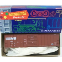 Roundhouse 17752 HO Norfolk Southern 50' Boxcar Kit - Model Train Junction: Quality Parts and Art Supplies