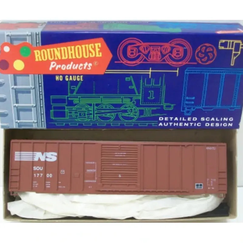Roundhouse 17700 HO Norfolk Southern 50' Boxcar Kit - Model Train Junction: Quality Parts and Art Supplies Online