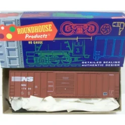 Roundhouse 17999 HO Norfolk Southern 50' Boxcar Kit - Model Train Junction: Quality Parts and Art Supplies Clearance
