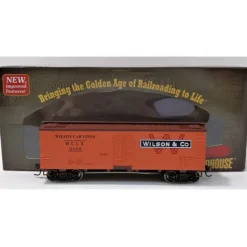 Trains*Roundhouse 85506 HO RTR 36' Old Time Reefer, Wilson #9458 - Model Train Junction: Quality Parts and Art Supplies