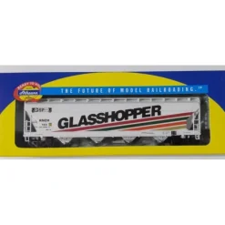 Trains*Roundhouse 7202 HO Scale Glasshopper ACF Centerflow Hopper #163 - Model Train Junction: Quality Parts and Art Supplies