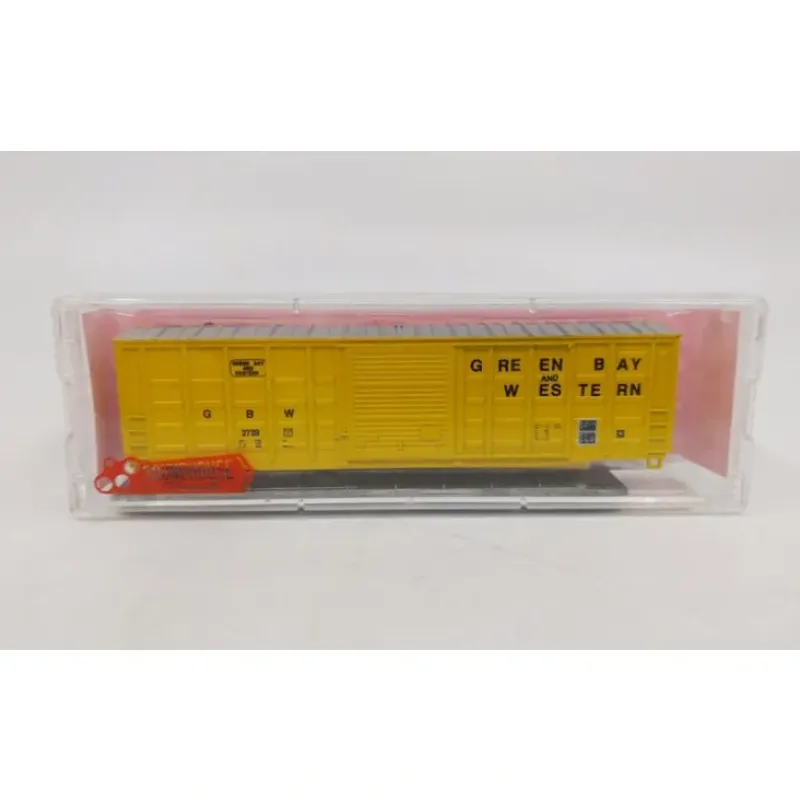 Roundhouse 8179 N Green Bay & Western 50' P.S. Modern Waffle Box Car Kit #2729 NIB - Model Train Junction: Quality Parts and Art Supplies Outlet