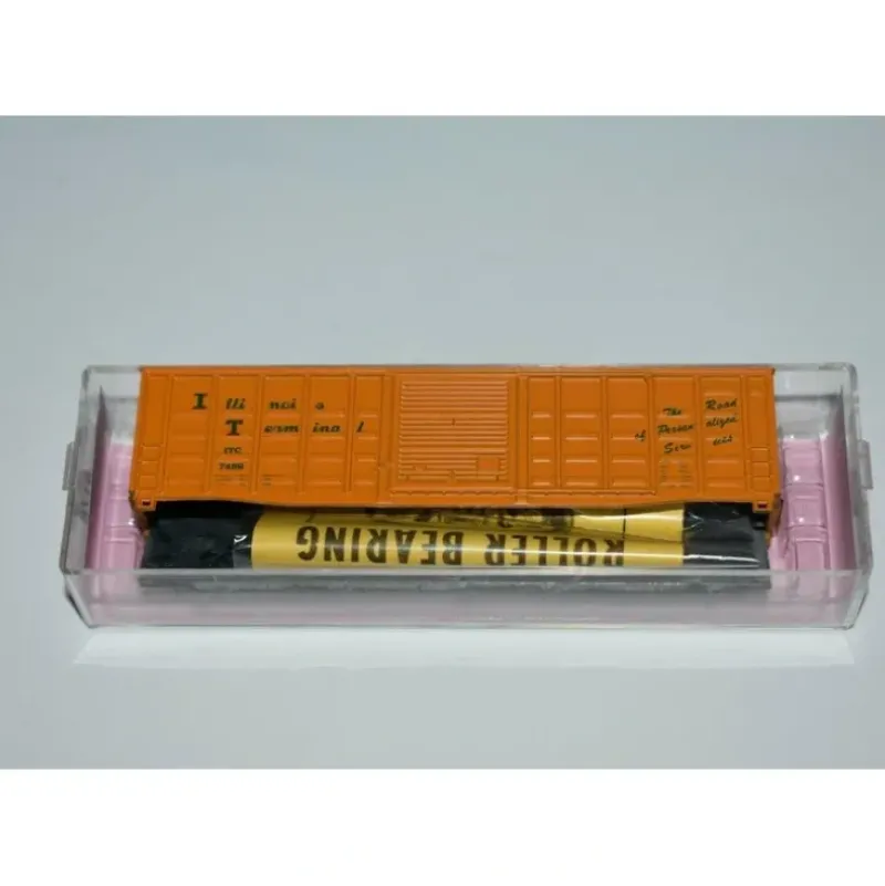 Roundhouse 8178 N Illinois Terminal 50' P.S. Modern Waffle Box Car Kit #7489 NIB - Model Train Junction: Quality Parts and Art Supplies Discount