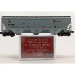 Scale Trains SXT31426 N Union Pacific Gunderson 5188 Covered Hopper Car #95590 LN/Box - Model Train Junction: Quality Parts and Art Supplies Sale