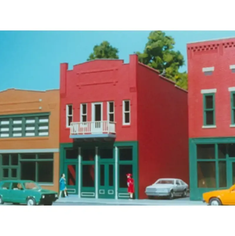 Smalltown USA 699-6025 HO Freytag's Furnace Co. Kit - Model Train Junction: Quality Parts and Art Supplies Best