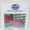 Smalltown USA 699-6026 HO Scale Gourmet Coffee Shop Kit - Model Train Junction: Quality Parts and Art Supplies Hot