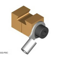 Trains*Split Jaw 40282 Bras B-332-PSC-7 .0 mm Power Supply Connecter (Pack of 2) - Model Train Junction: Quality Parts and Art Supplies