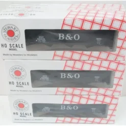 Stewart 10303 HO Baltimore & Ohio 3 Bay 70 Ton Hopper (6) - Model Train Junction: Quality Parts and Art Supplies Online