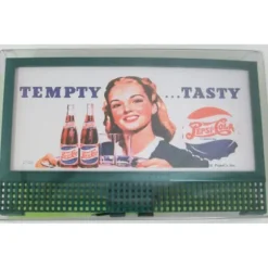 T&C Tempty Tasty Pepsi-Cola Lighted Blinking Billboard - Model Train Junction: Quality Parts and Art Supplies Sale