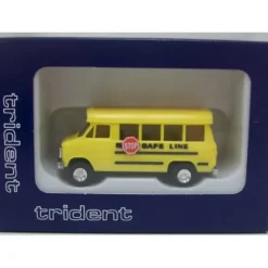 Trident Miniatures 90076 HO School Bus Safe Line - Model Train Junction: Quality Parts and Art Supplies