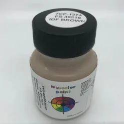 Tru-Color Paint, TCP-1274, Air Brush Ready, FS 30219 IDF Brown, 1 oz - Model Train Junction: Quality Parts and Art Supplies Discount
