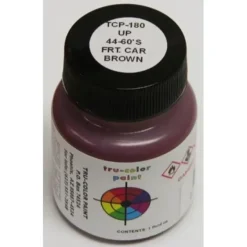 Tru-Color Paint, TCP-180, Air Brush Ready, UP '44-'60s Freight Car Brown, 1oz - Model Train Junction: Quality Parts and Art Supplies Hot