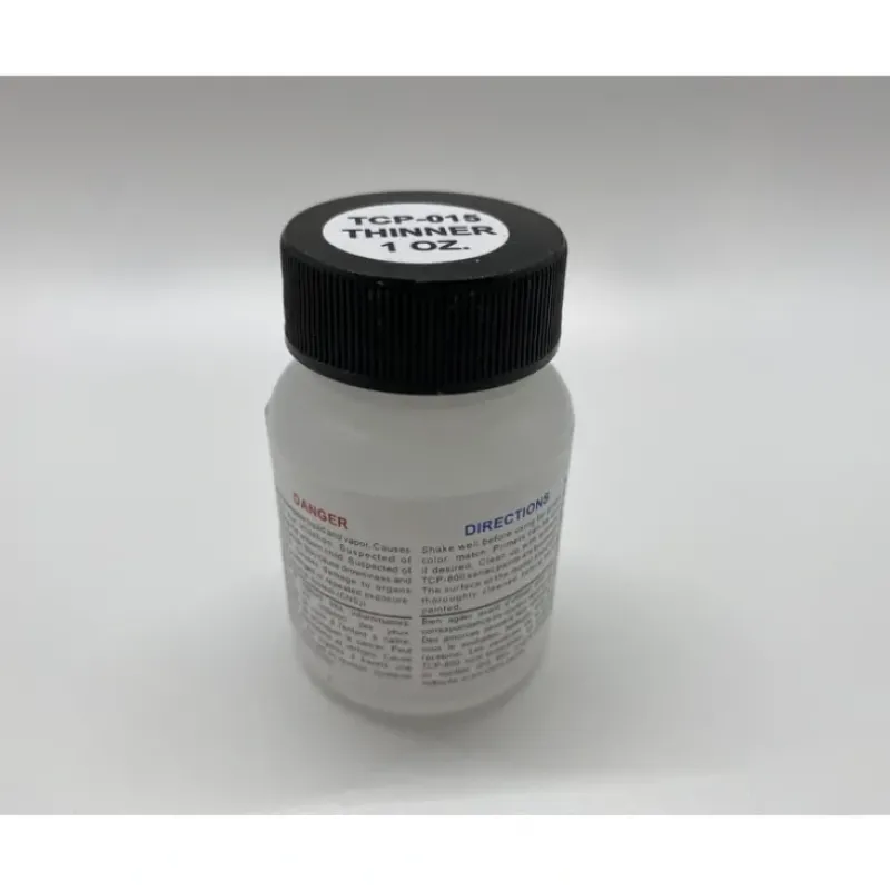 Tru-Color Paint, TCP-015-2, Air Brush Ready, Thinner, 2 oz - Model Train Junction: Quality Parts and Art Supplies Outlet