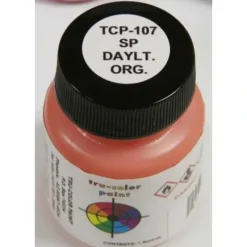 Tru-Color Paint, TCP-107, Airbrush Ready, Southern Pacific Daylight Orange, 1 oz - Model Train Junction: Quality Parts and Art Supplies New