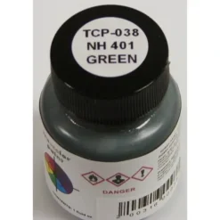 Tru-Color Paint, TCP-038, Airbrush Ready, New Haven 401 Green, 1 oz - Model Train Junction: Quality Parts and Art Supplies Best