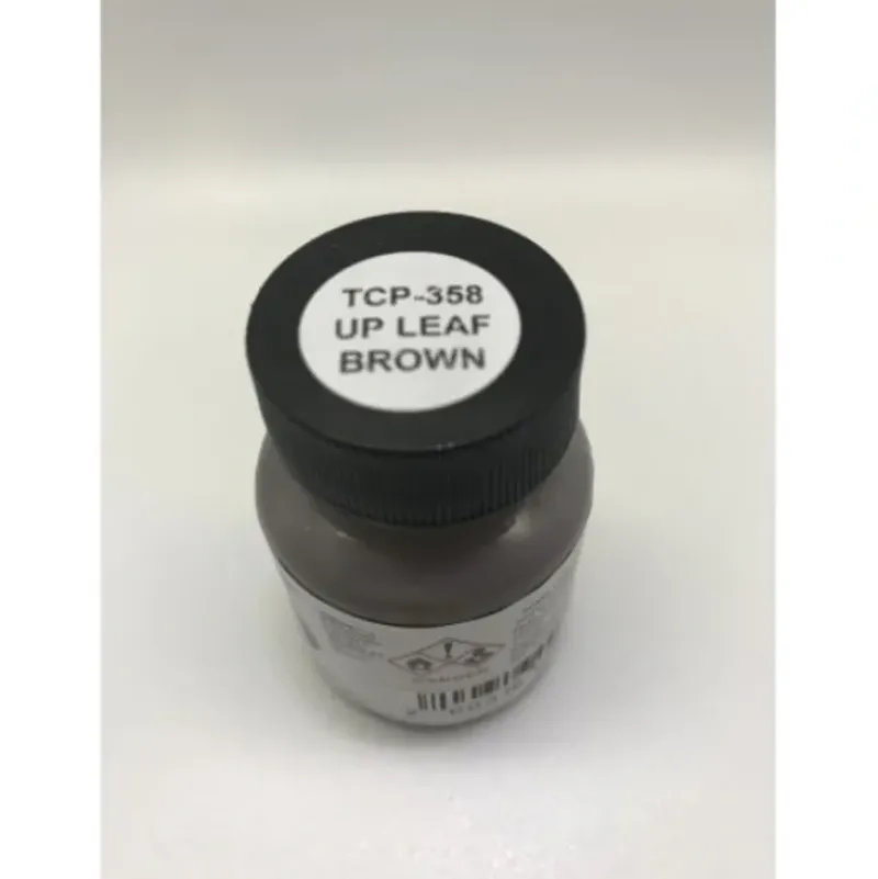 Tru-Color Paint, TCP-358, Airbrush Ready, Union Pacific Leaf Brown, 1 oz - Model Train Junction: Quality Parts and Art Supplies Hot