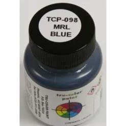 Tru-Color Paint, TCP-098, Airbrush Ready, Montana Rail Link Blue, 1 oz - Model Train Junction: Quality Parts and Art Supplies Sale