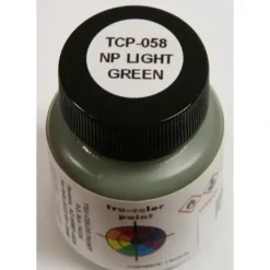 Tru-Color Paint, TCP-058, Airbrush Ready, Northern Pacific Light Green/North Coast, 1 oz - Model Train Junction: Quality Parts and Art Supplies Discount