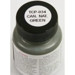 Tru-Color Paint, TCP-034, Airbrush Ready, Canadian National Green, 1 oz - Model Train Junction: Quality Parts and Art Supplies Discount