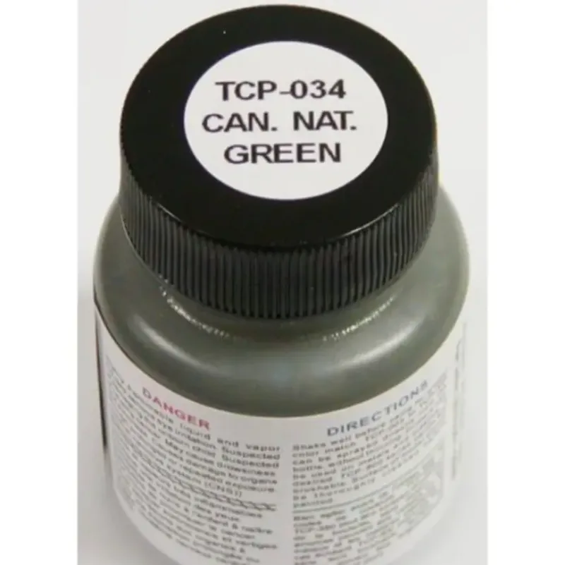 Tru-Color Paint, TCP-034, Airbrush Ready, Canadian National Green, 1 oz - Model Train Junction: Quality Parts and Art Supplies Discount