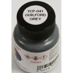 Tru-Color Paint, TCP-041, Airbrush Ready, Guilford Gray, 1 oz - Model Train Junction: Quality Parts and Art Supplies Best