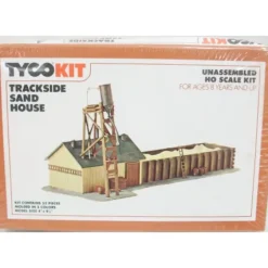 Tyco 7763 HO Scale Trackside Sand House Building Kit - Model Train Junction: Quality Parts and Art Supplies Discount