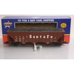 USA Trains 14002 G Atchison, Topeka & Santa Fe 70-Ton 3-Bay Coal Hopper #81826 - Model Train Junction: Quality Parts and Art Supplies Discount