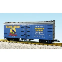 USA Trains 16320 G Blue Bird Pears American Series - Woodsided Refrigerator Car - Model Train Junction: Quality Parts and Art Supplies Clearance
