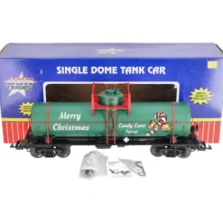 USA Trains 15126 G Christmas 10,000-Gallon Single Dome Tank Car - Metal Wheels - Model Train Junction: Quality Parts and Art Supplies Online