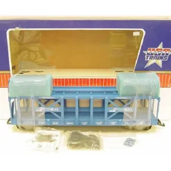 USA Trains 17217 G Conrail Double-Deck Auto Rack Blue - Model Train Junction: Quality Parts and Art Supplies Hot