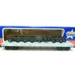 USA Trains 1882 G Denver & Rio Grande Western Flat Car with Wheels - Model Train Junction: Quality Parts and Art Supplies Best