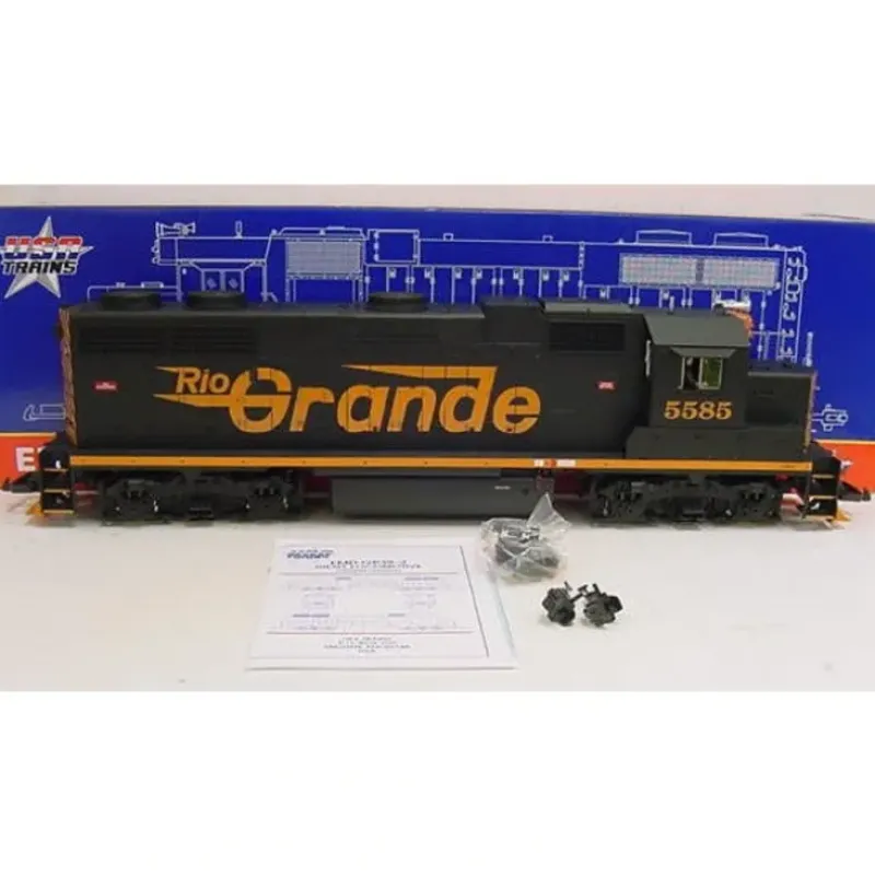 USA Trains 22205 G Denver & Rio Grande Western GP38-2 Diesel Locomotive #5585 - Model Train Junction: Quality Parts and Art Supplies Clearance