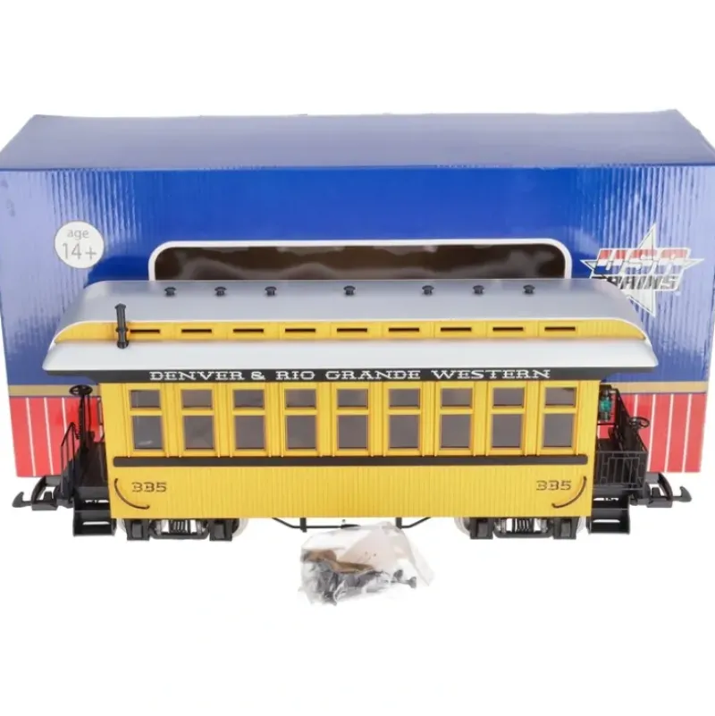 USA Trains 30501 G Denver & Rio Grande Western Overton Observation #335 NIB - Model Train Junction: Quality Parts and Art Supplies