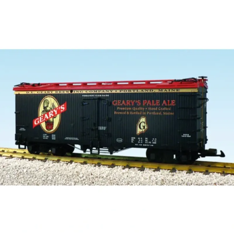USA Trains 16330 G Geary's Ale "American Series"(R) Refrigerator Cars - Model Train Junction: Quality Parts and Art Supplies Best