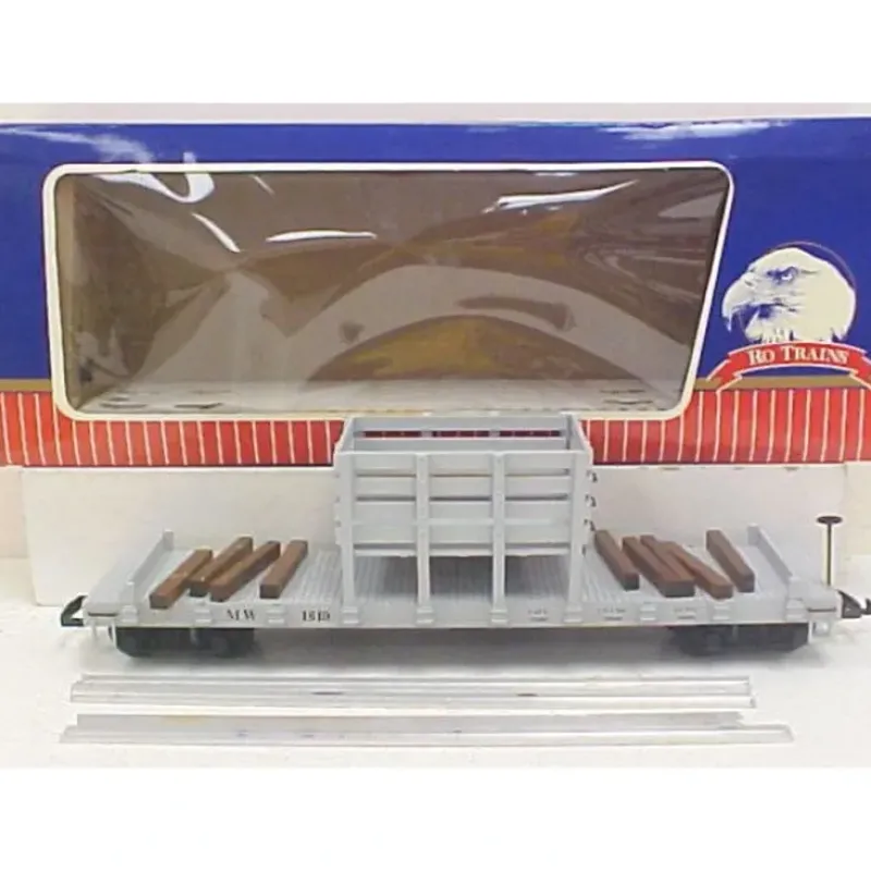 USA Trains 1810 G Maintenance of Way Flat Car with Load - Model Train Junction: Quality Parts and Art Supplies Discount