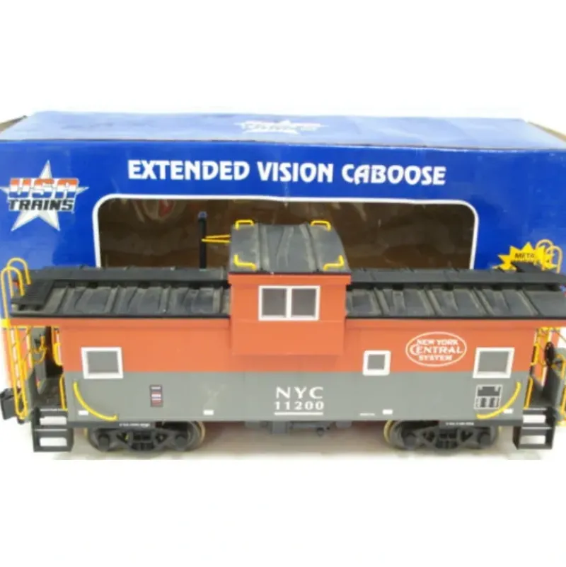 USA Trains 12108 G New York Central Extended Vision Caboose - Metal Wheels - Model Train Junction: Quality Parts and Art Supplies Clearance