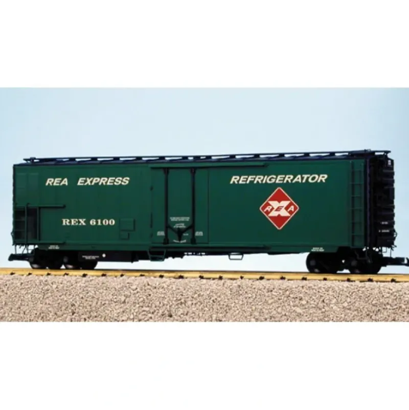 USA Trains 16723 G Railway Express Agency 50' Mechanical Refrigerator Car #6100 - Model Train Junction: Quality Parts and Art Supplies Hot