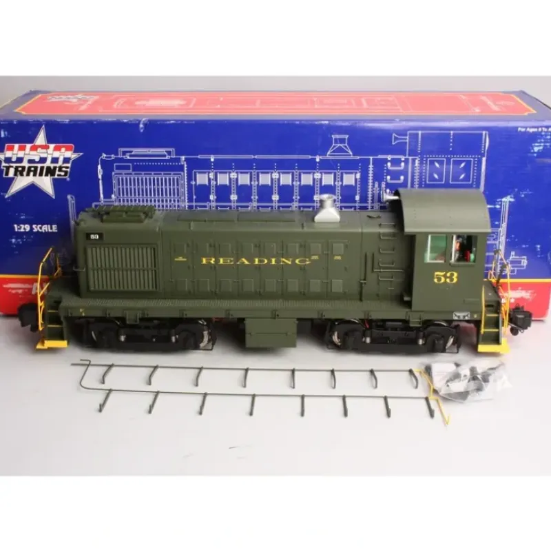 USA Trains 22558 G Reading ALCO S4 Powered Diesel Locomotive #54 - Model Train Junction: Quality Parts and Art Supplies Discount
