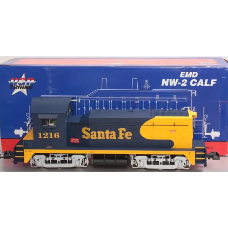 USA Trains 22003 G Santa Fe NW-2 Cow Diesel Locomotive #1216 - Model Train Junction: Quality Parts and Art Supplies Sale
