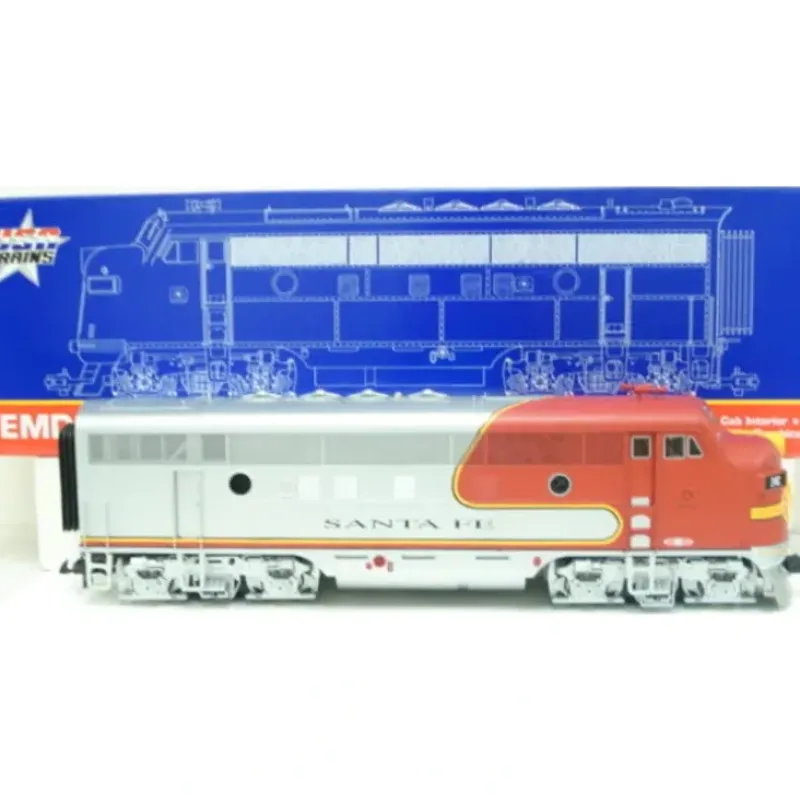USA Trains 22357 G Santa Fe Passenger "Warbonnet" F-3A Diesel Locomotive - Model Train Junction: Quality Parts and Art Supplies Sale
