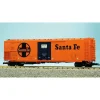 USA Trains 16702 G Santa Fe "Ship and Travel" 50' Mechanical Refrigerator Car #2 - Model Train Junction: Quality Parts and Art Supplies Online