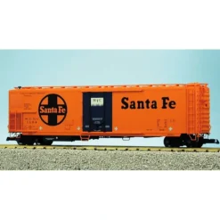 USA Trains 16702 G Santa Fe "Ship and Travel" 50' Mechanical Refrigerator Car #2 - Model Train Junction: Quality Parts and Art Supplies Online