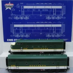 USA Trains 22259 G Southern Railway F-3 AB Diesel Locomotive Set - Model Train Junction: Quality Parts and Art Supplies Outlet