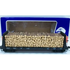 USA Trains 1710 Rio Grande Pulpwood Flat Car - Model Train Junction: Quality Parts and Art Supplies New