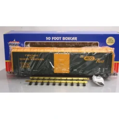 USA Trains 19312A G Chicago & North Western 50' Boxcar #68500 - Metal Wheels - Model Train Junction: Quality Parts and Art Supplies Clearance