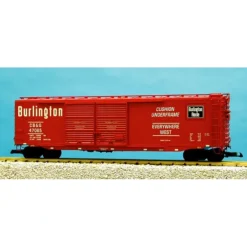 USA Trains 19313B G Burlington 50' Boxcar - Model Train Junction: Quality Parts and Art Supplies Clearance