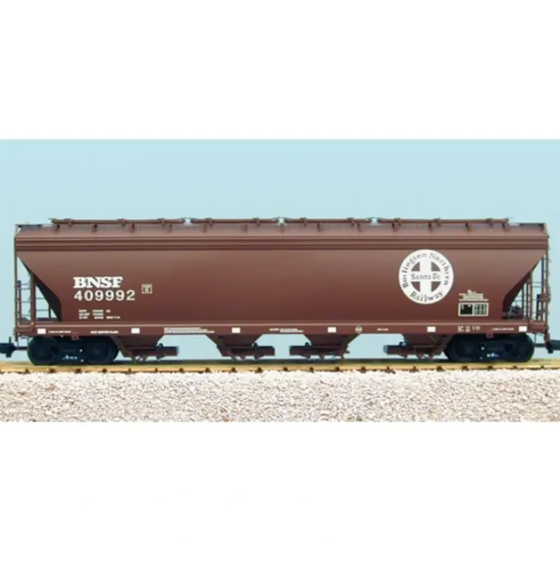 USA Trains R14103 G Burlington Northern Santa Fe 4 Bay Center Flow Hopper - Model Train Junction: Quality Parts and Art Supplies Outlet