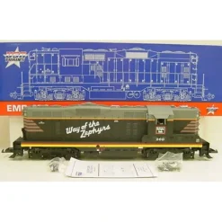 USA Trains R22112 G Burlington EMD GP9 Diesel Locomotive - Model Train Junction: Quality Parts and Art Supplies Hot