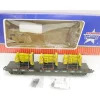USA Trains R17501 G D&RGW Bulkhead Flatcar with 3 Generator Load - Model Train Junction: Quality Parts and Art Supplies Online